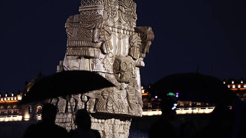 l espectáculo multimedia Memoria Luminosa. México-Tenochtitlan 700 años